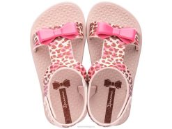 baby's b dromen luipaard Ipanema roze boog schoenen 2L4N365
