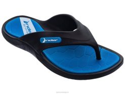 Heren kaap Ipanema zwart blauw schoenen 2L4N509