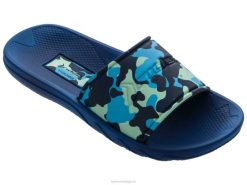 kinderen k camouflageglijbaan Ipanema blauw schoenen 2L4N383