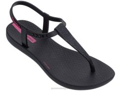 kinderen k charm glittersandaal 23 Ipanema zwart schoenen 2L4N398