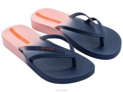 vrouwen bossa zacht Ipanema helder marineroze schoenen 2L4N11