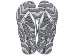 vrouwen dieren camouflageprint Ipanema zilver schoenen 2L4N171