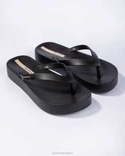 vrouwen platvorm Ipanema zwart schoenen 2L4N273
