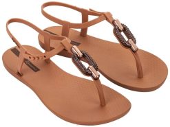 vrouwen sprankelende sandaal Ipanema bruin brons schoenen 2L4N55