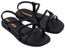 vrouwen zonne-sandaal Ipanema zwart schoenen 2L4N117